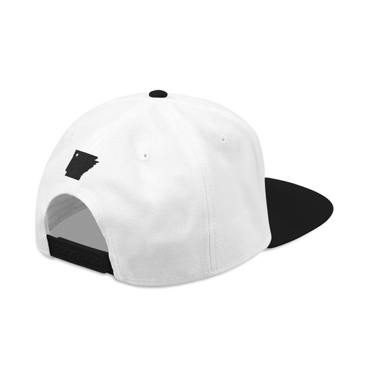 CINWA Snapback Hat | Contractors in Northwest Arkansas Flat Bill Cap | Blue Collar Trades Hat