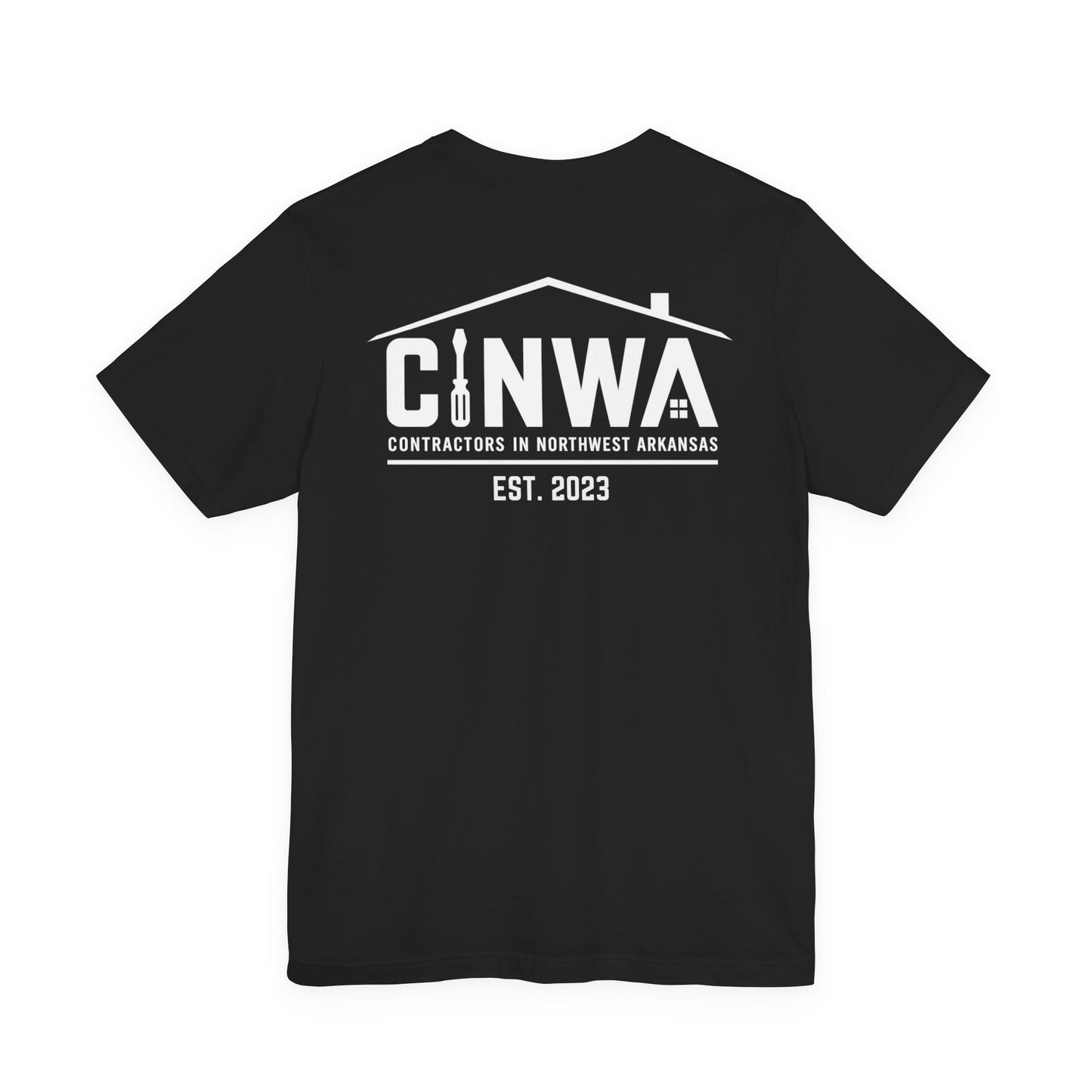 THE PEOPLE WHO BUILD NWA T-Shirt | Contractors in Northwest Arkansas | Blue Collar Tradeswear