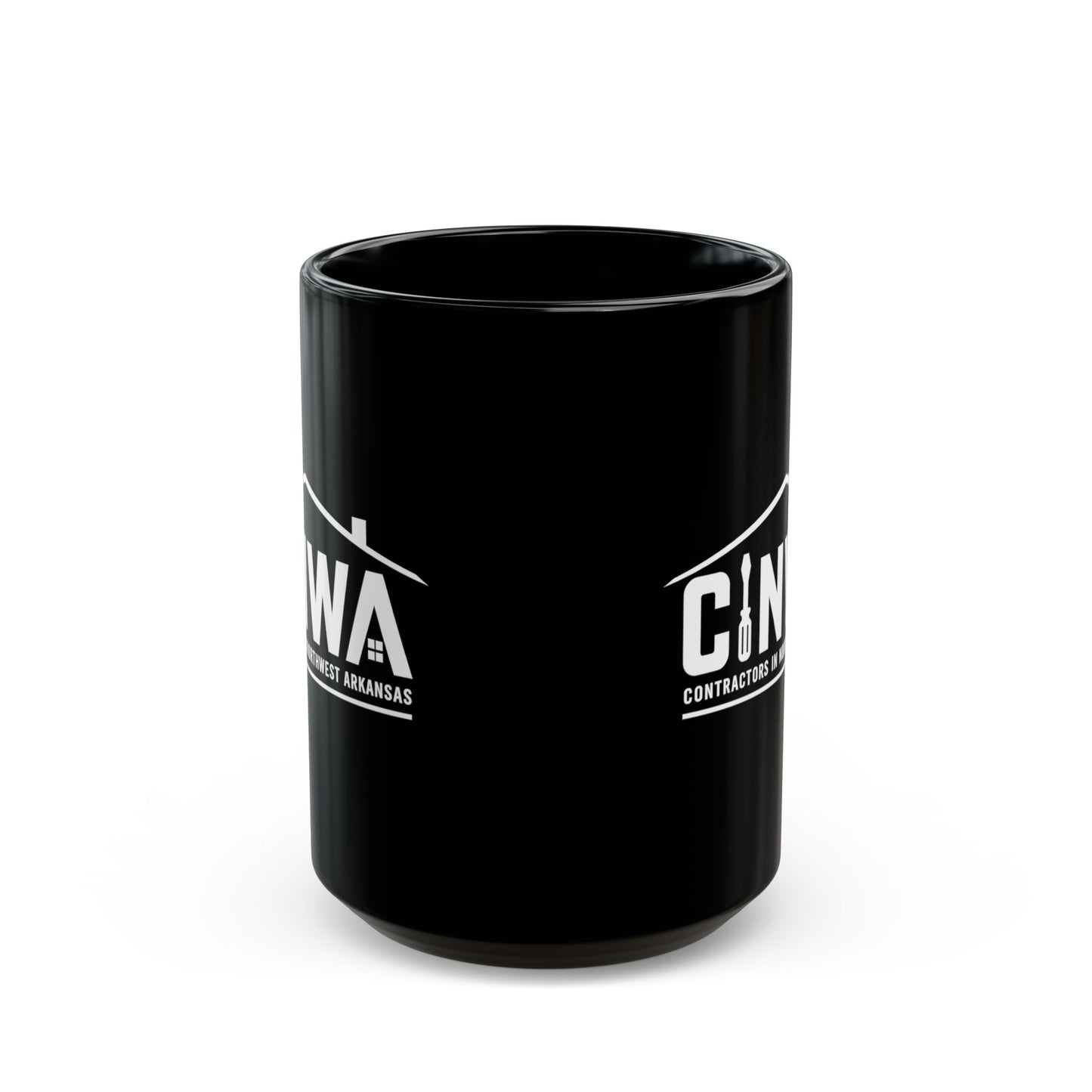 Contractors in Northwest Arkansas Black Coffee Mug (11oz, 15oz)