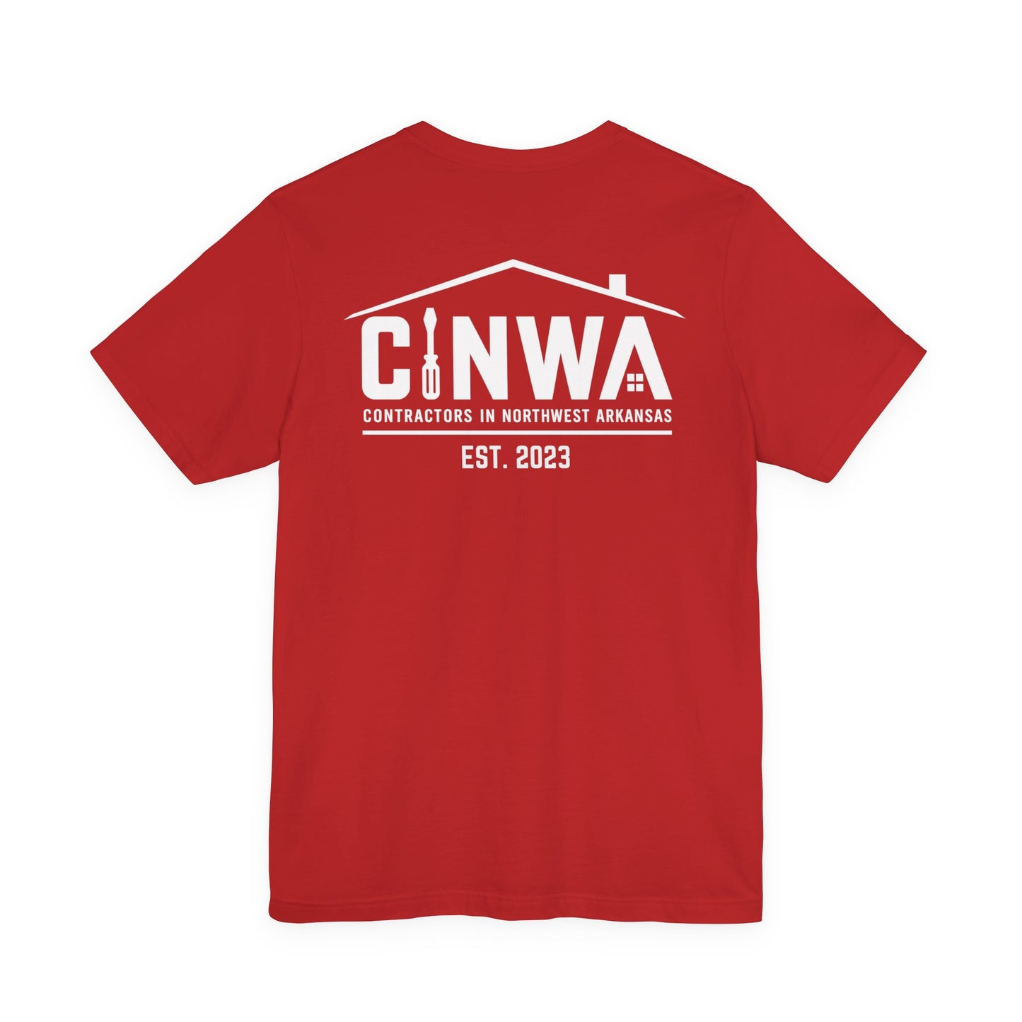 THE PEOPLE WHO BUILD NWA T-Shirt | Contractors in Northwest Arkansas | Blue Collar Tradeswear