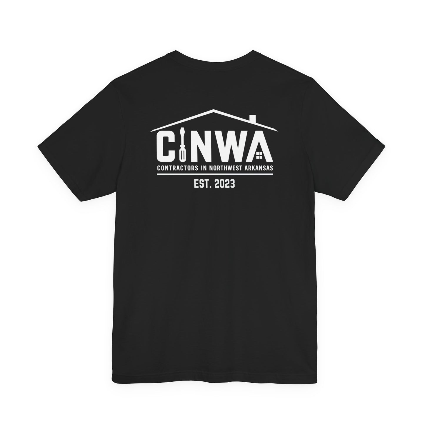 I Made Every Dollar Blue Collar Tee (FRONT SIDE)| CINWA Contractor Shirt | Arkansas Tradesman T-Shirt