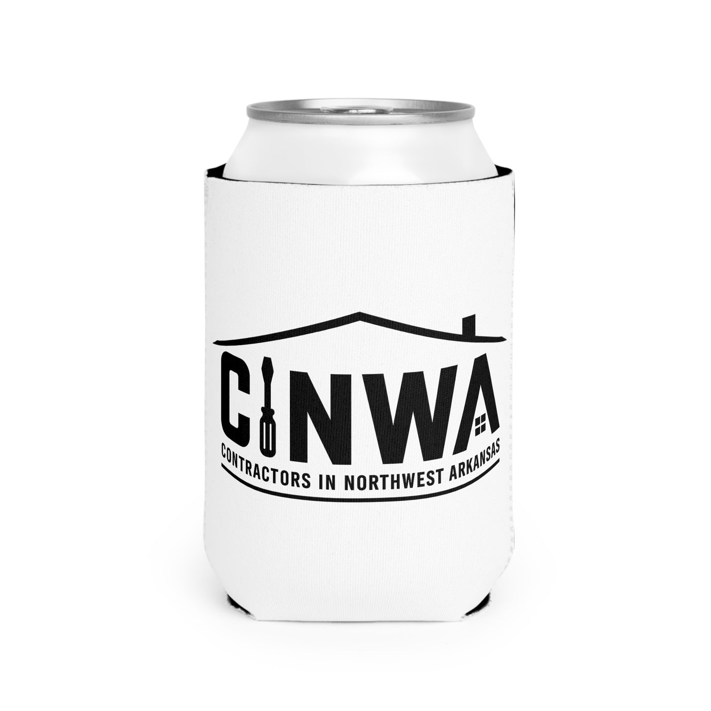Contractors in Northwest Arkansas Can Cooler | CINWA Drink Sleeve | Contractor Community Koozie
