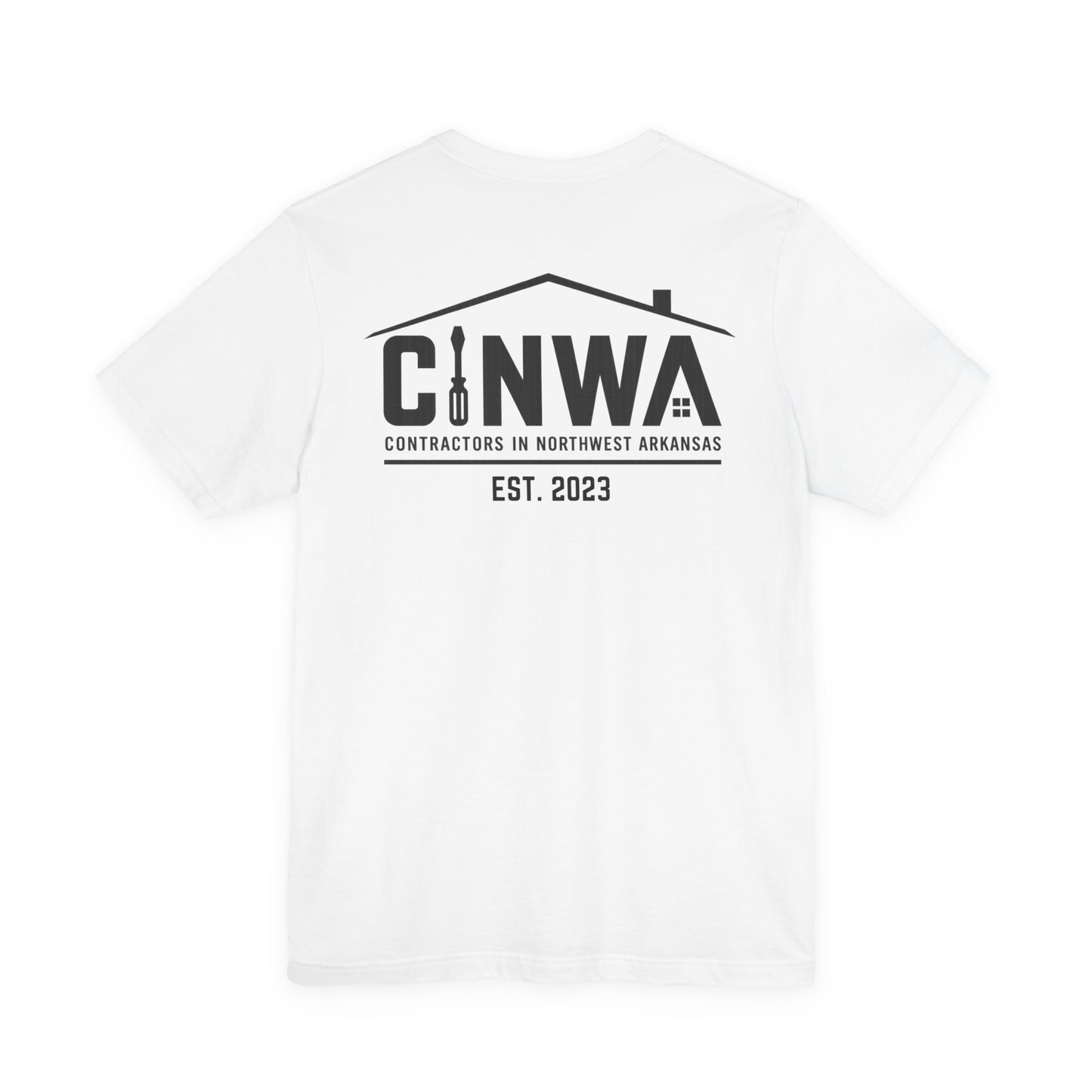 THIS TOWN RUNS ON TRADES T-Shirt | Contractors in Northwest Arkansas | Blue Collar Tradeswear