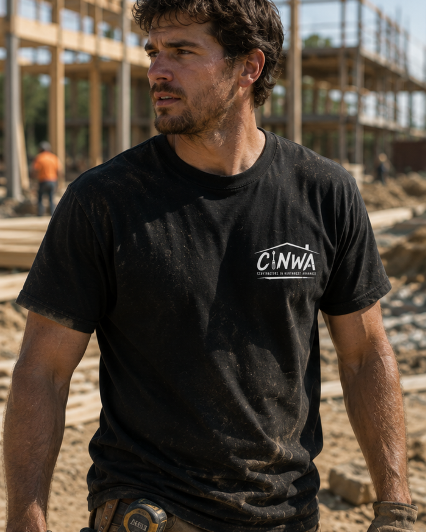 I Made Every Dollar Blue Collar Tee | CINWA Contractor Shirt | Arkansas Tradesman T-Shirt | Construction Worker Gift
