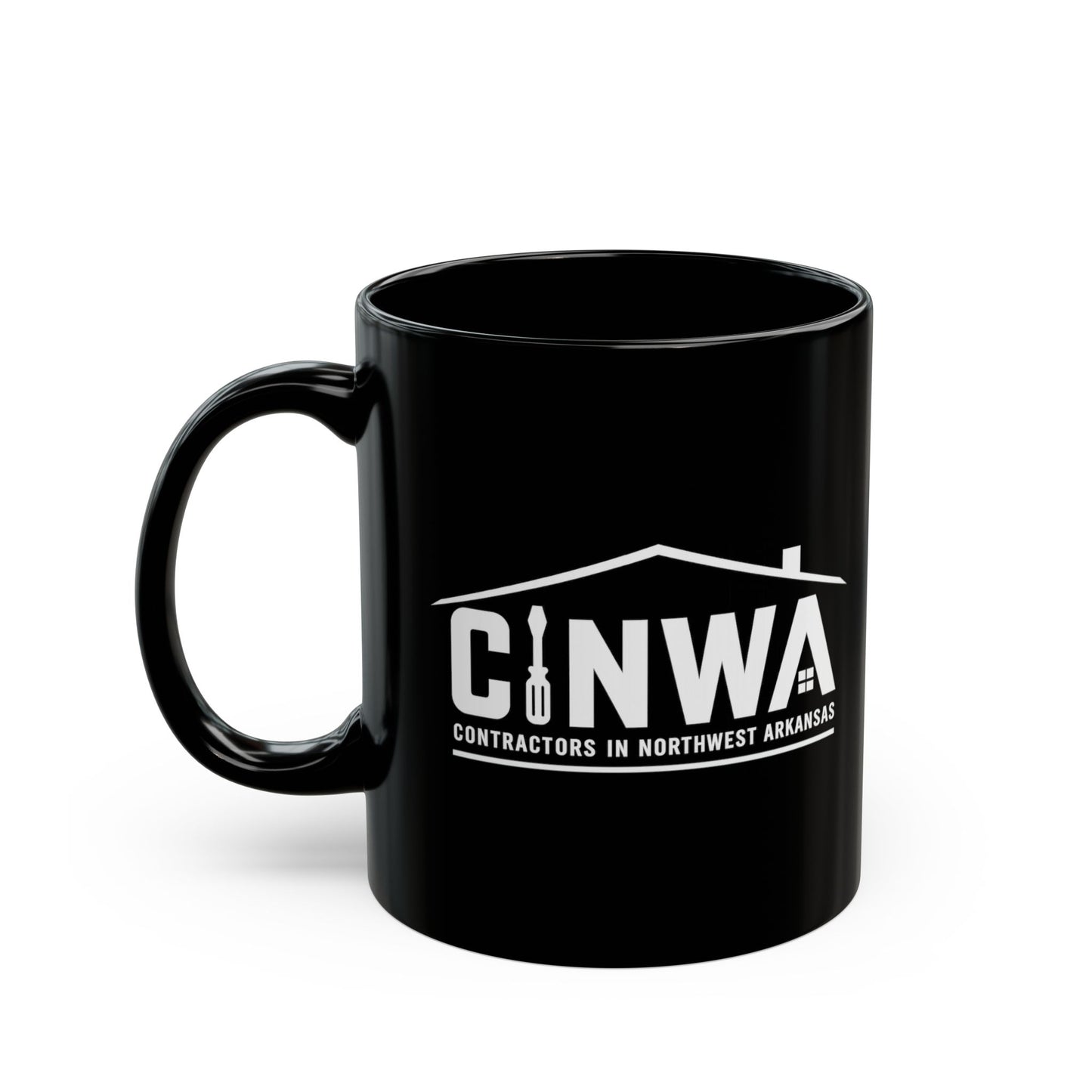 Contractors in Northwest Arkansas Black Coffee Mug (11oz, 15oz)