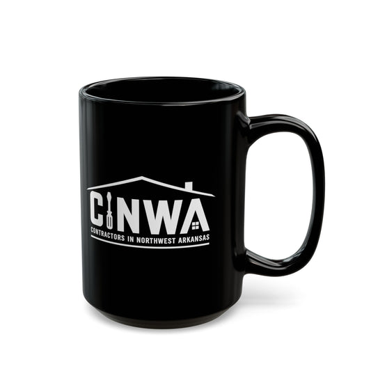 Contractors in Northwest Arkansas Black Coffee Mug (11oz, 15oz)