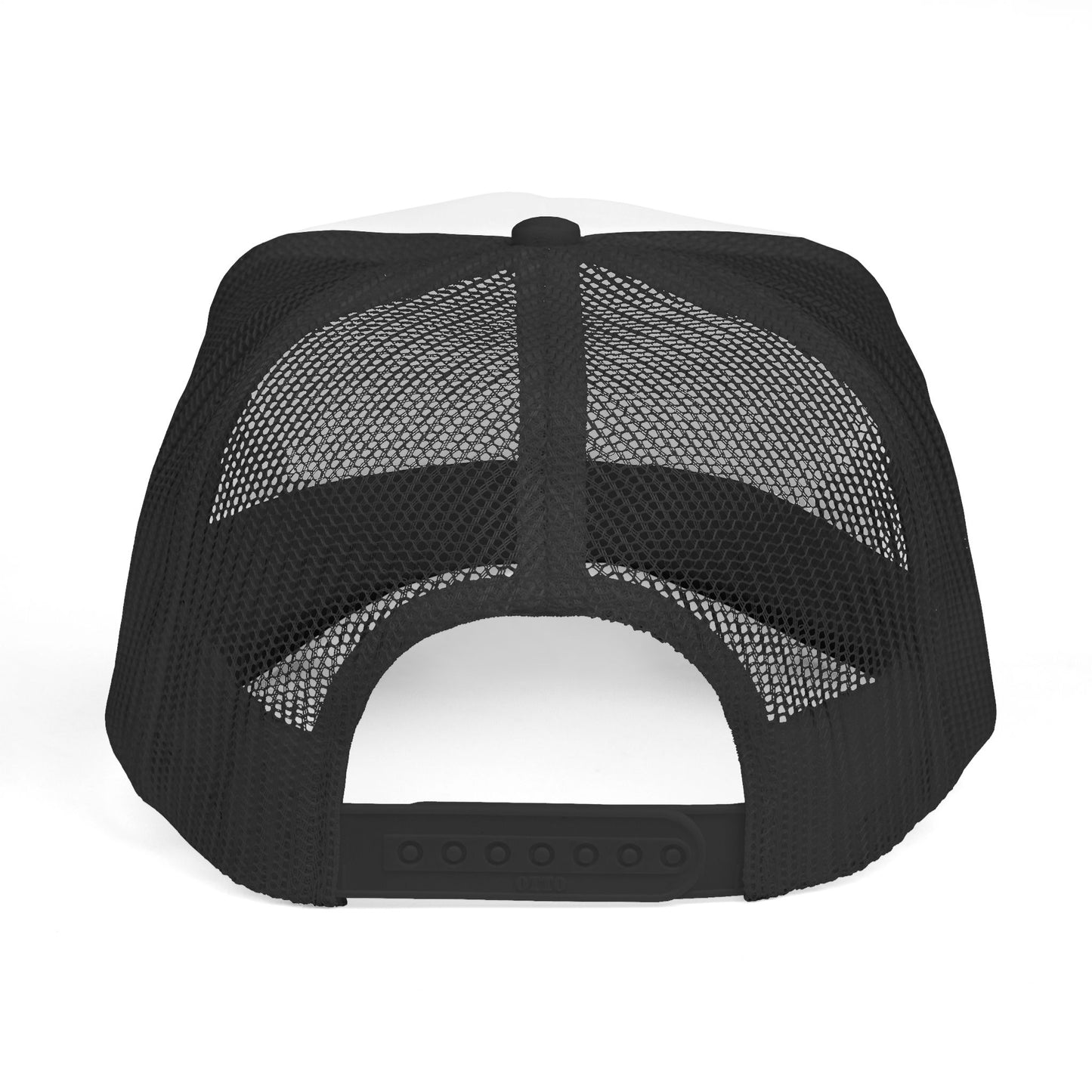 CINWA Contractor Trucker Hat – Black & White Mesh Snapback