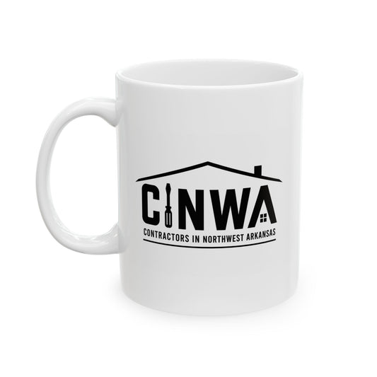 Contractors in Northwest Arkansas White Coffee Mug (11oz, 15oz)